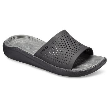 Crocs LiteRide Cierne - Panske Sandále